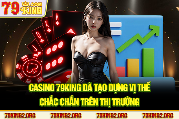 Casino 79king đã tạo dựng vị thế chắc chắn trên thị trường