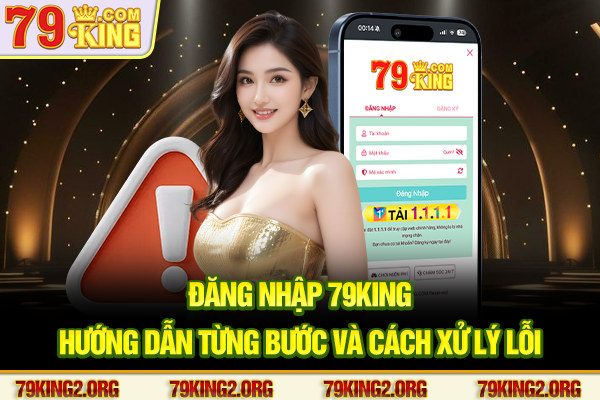 Đăng nhập 79King - Hướng dẫn từng bước và cách xử lý lỗi