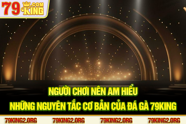 Người chơi nên am hiểu những nguyên tắc cơ bản của đá gà 79king